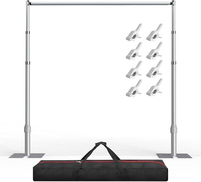 EMART 10x10ft Heavy Duty Backdrop Stand Frame by EMART