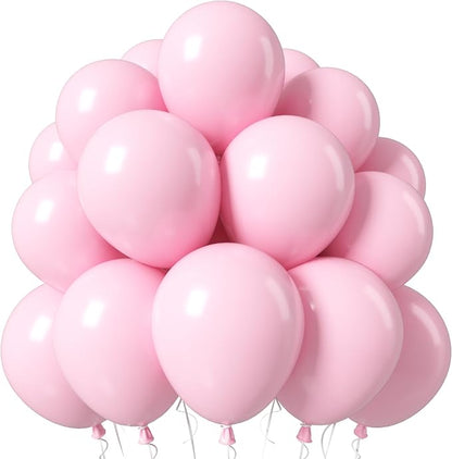 Jobkoo Pastel Pink Balloons 12 Inch by Jobkoo