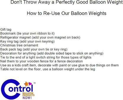 Gold Foil Balloon Weight - Image 4
