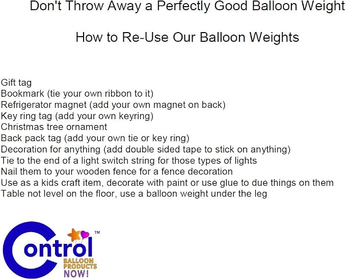 8 Gram Balloon Weights - Image 3