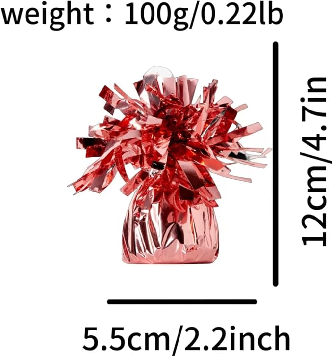 balloon weights are perfect for parties, weddings. Each pack includes 6PCS - Image 3