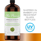 Ola Prima Lemon Eucalyptus Essential Oil - Therapeutic Grade Aromatherapy Oil for Diffuser, Cleaning (16oz Bulk)