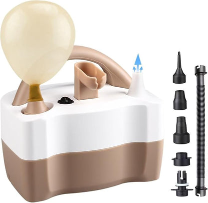 Portable Electric Balloon Pump, Super Fast Powerful Air Inflator by CraftZone