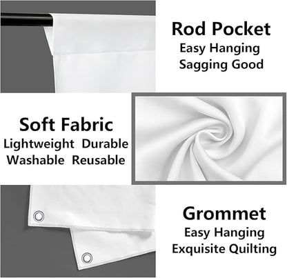 BELECO 8x8ft Fabric Custom Backdrop - Image 4