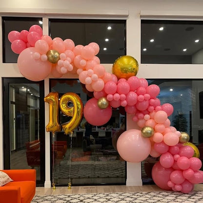 172Pcs Pink Balloon Garland Arch Kit - Image 5