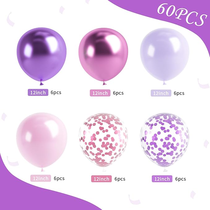 Pink and Purple Balloon - Image 2