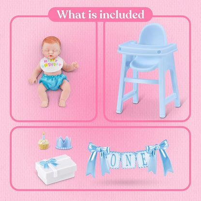 My Mini Birthday Series 1 By ZURU | 6 mini baby dolls to collect; birthday - Image 4