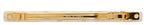 France Luxe Long and Skinny Barrette - Pavlova White