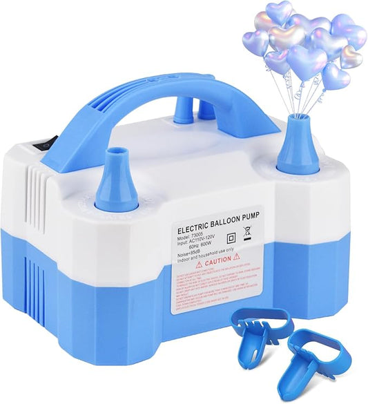 Electric Balloon Pump, Portable Electric Balloon Blower Machine Balloon Air by Unknown