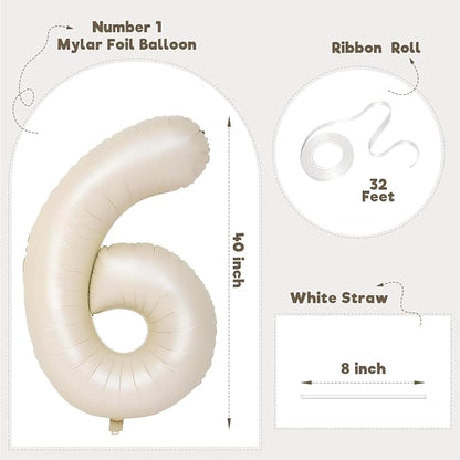 Number Balloons for Birthday Decorations - Image 2