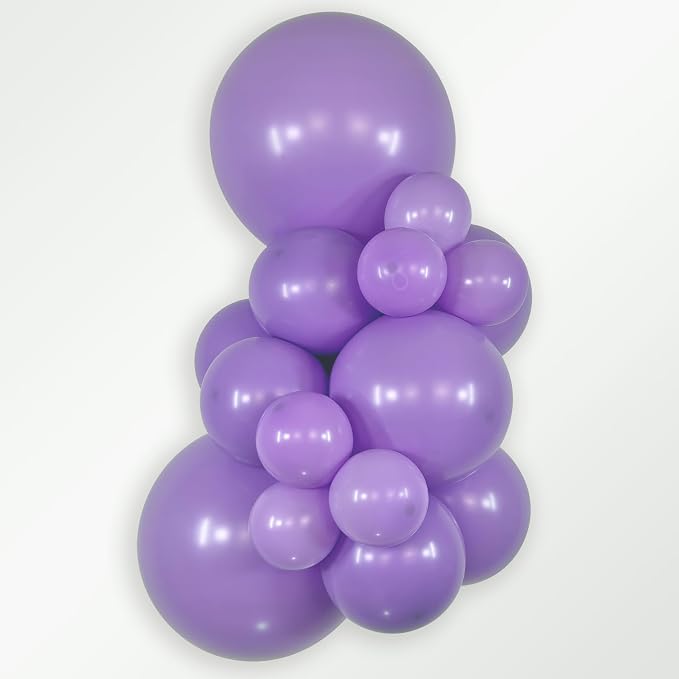 Sempertex Deluxe Lilac Balloons, 11 Inch, vibrant color, - Image 2