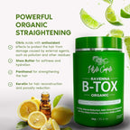 I Belli Capelli Ravenna Organic Hair B-tox Treatment - Formaldehyde-Free, Anti-Frizz Smoothing for Hair - 35.2 oz (1kg)