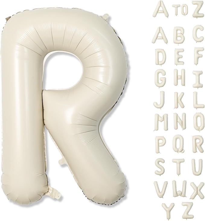 Big Alphabet Foil Word Balloons by Lingqiang