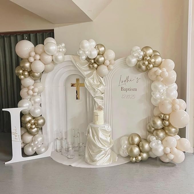 First Communion Balloon Garland Kit 153Pcs, Baptism Balloon - Image 7
