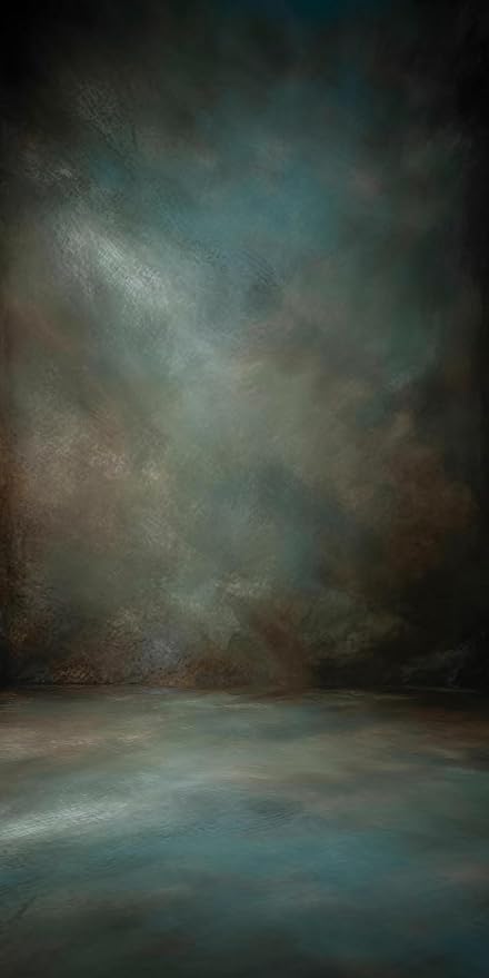 8x16ft Aqua Backdrops Portrait Backdrops - Image 2