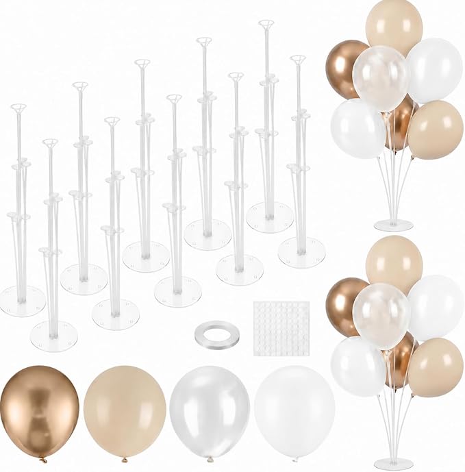 10 Sets of Balloon Stands Kits by Unknown