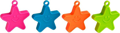 Mfg. Happy Weight Super Star Heavy Balloon Neon Asst., 10 Piece by CreativeBalloonsManufacturing