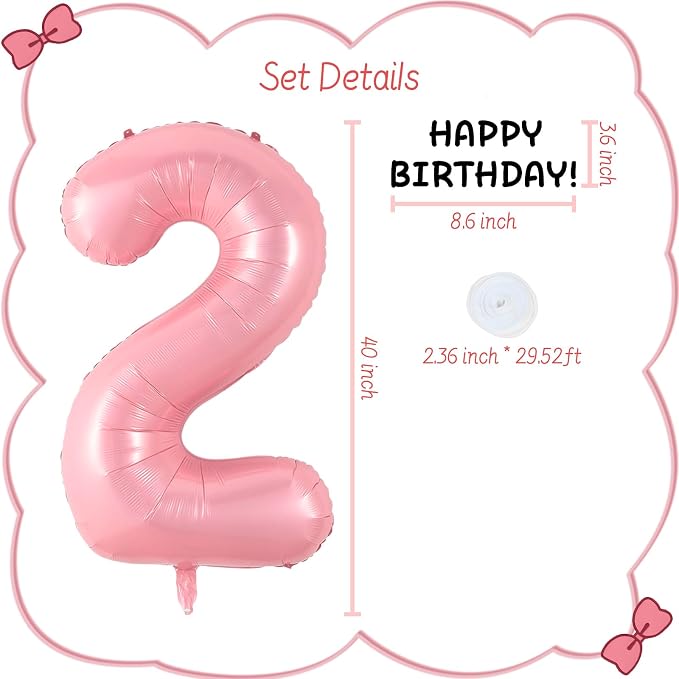 Happy birthday Big Number Balloons Foil Birthday Balloon Number Balloons Happy - Image 2