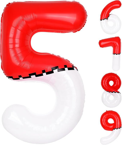 40 Inch Large Vibrant Foil Balloons by AXBMM