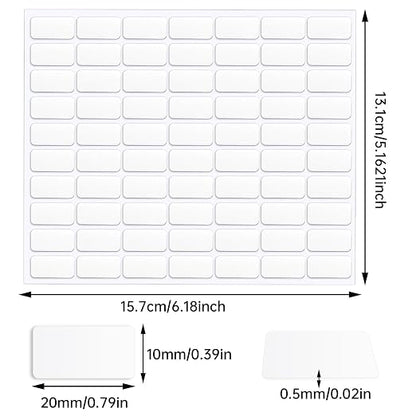 JANYUN 280 Pcs Mounting Putty, Double Sided Sticky Dots Clear Poster Putty | - Image 2