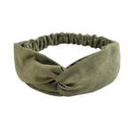 DRESHOW 10 Pack Boho Headbands for Women Vintage Cross Elastic Head Wrap Hair Accessories