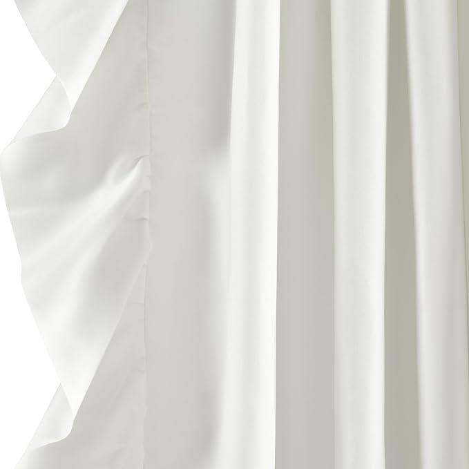 Lush Decor Reyna Ruffle Window Curtain Panel Set, Living room, or Dining Room - Image 5