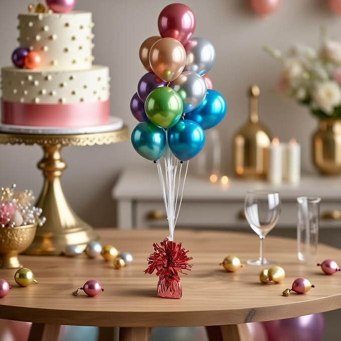 balloon weights are perfect for parties, weddings. Each pack includes 12PCS - Image 4