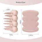 Luxury Shampoo Brush, Scalp Massager and Exfoliator Features Soft Bristles to Aid in Dandruff Relief, Increase Circulation, Stimulate Hair Growth for Healthy Looking Hair