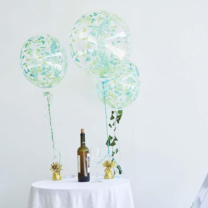 Efavormart 12 Pack Metallic Gold Foil Tassel Top Balloon Weights, Shimmering - Image 2