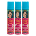 Jerome Russell Temp'ry Spray-on Copper Hair Color, 2.2oz x 3 pack