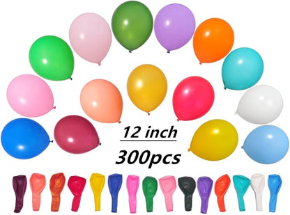 300 Pcs 12 Inch Balloons 15 Kinds Colors Latex Colorful Party Balloon Bulk - Image 2