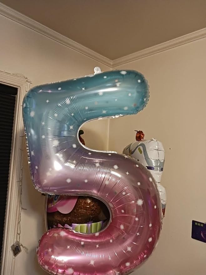 Number 6 Balloon 40 Inch for 6 16 Birthday Decorations, - Image 4