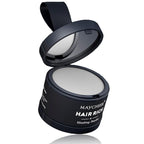 Maycheer Hairline Powder for Women - Hair Rich Shading Powder, 30 Colors Magic Root Cover Up (Lilac Grey 09)