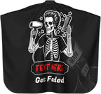Custom Barber Cape for Men Personalized Professional Hair Cutting Cape with Text for Home Salon Barbershop