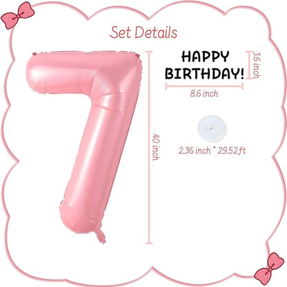 Happy birthday Big Number Balloons Foil Birthday Balloon Number Balloons Happy - Image 2