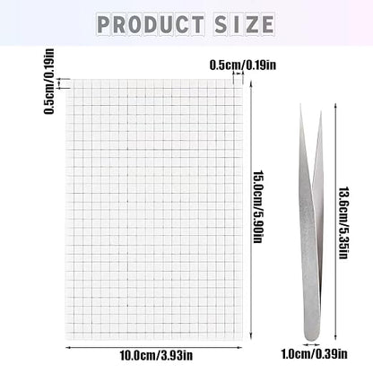 6000 Double-Sided Adhesive Pads, 10 Sheets Foam Dots Adhesive Foam Square Mount - Image 2