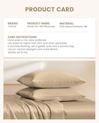 THXSILK 100% Mulberry Silk Pillowcase for Hair and Skin, Grade 6A+ Mulberry Silk Pillow Case, Natural Silk Pillow Case Cover with Zipper, 1pc(California King Size 20"x40", Taupe)