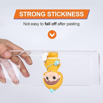 PHIXBEAR 504 Pcs Clear Removable Adhesive Dots, Glue Point Dots - Image 4