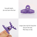 Mini Hair Claw Clips for Girls and Women Small Hair Clips Colorful Cute Butterfly Clips Hair Accessories 10 Pcs
