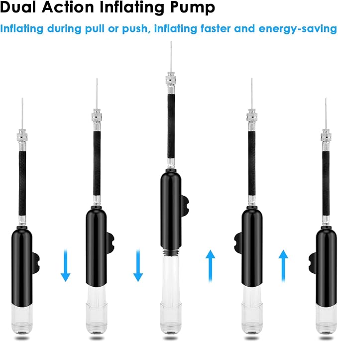 BROTOU Ball Pump, Dual Action Inflate Air Pump - Image 3
