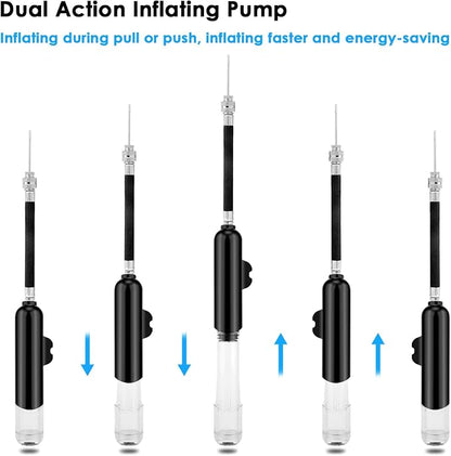 BROTOU Ball Pump, Dual Action Inflate Air Pump - Image 3