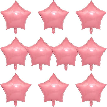 MEETINGU 10PCS 18" Star Balloons Foil Balloons Foil Membrane Balloons Party & by MEETINGU