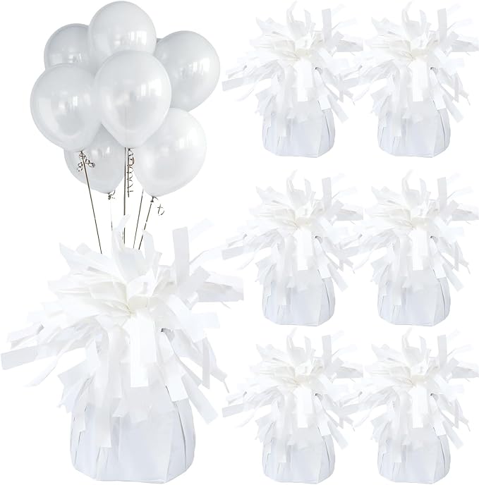 6 Pcs Balloon Weights Metallic Anchor Balloon Holder by Unknown
