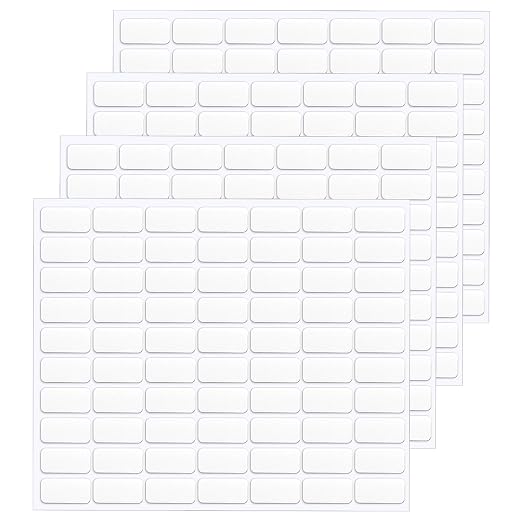 JANYUN 280 Pcs Mounting Putty, Double Sided Sticky Dots Clear Poster Putty | by JANYUN