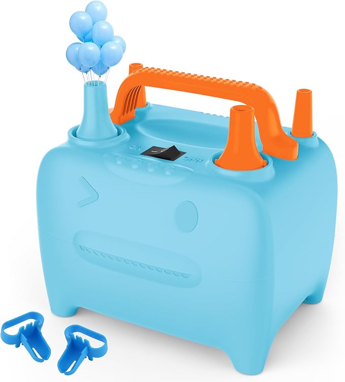OWill Balloon Pump Electric, Balloon Inflator Electric Air Pump, Portable Dual by OWill