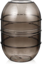 Lurrose Hair Dye Color Mixing Cup with Double Scale Hair Tint Shaker Mixer Bowl for Salon and Home Coloring