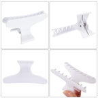 Ondder Hair Clips for Styling - Sectioning Clamps, Butterfly Claws for Salon Pro Cutting, Coloring, and Hair Accessories for Women