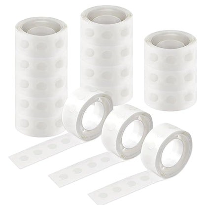 UPINS 1500Pcs Glue Points Dots 6mm Removable Balloon Glue Adhesive Dots | 15 by UPINS