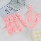 Ondder 14 Pcs Pink Alligator Hair Clips for Styling Sectioning Large Pro Salon Hair Clips Barber for Coloring, Cutting, Sectioning Big Gator Clips Hair Styling Accessories for Women Men Girls