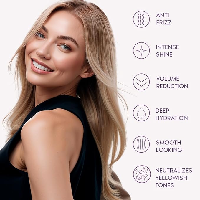 I Belli Capelli Ravenna Hair B-tox Treatment for Blond Hair, 35.2 oz (1kg) - Formaldehyde-Free, Anti-Frizz, Smoothing, Deep Hydrating and Moisturizing Action, Argan Oil, Keratin, Panthenol